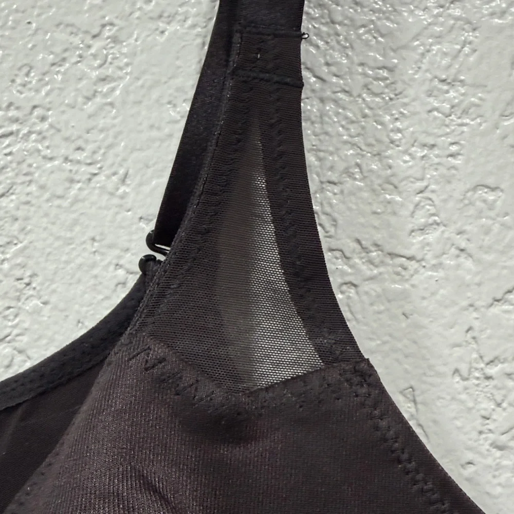 Ruby Ribbon Black Sheer Cami - Picture 3 of 8